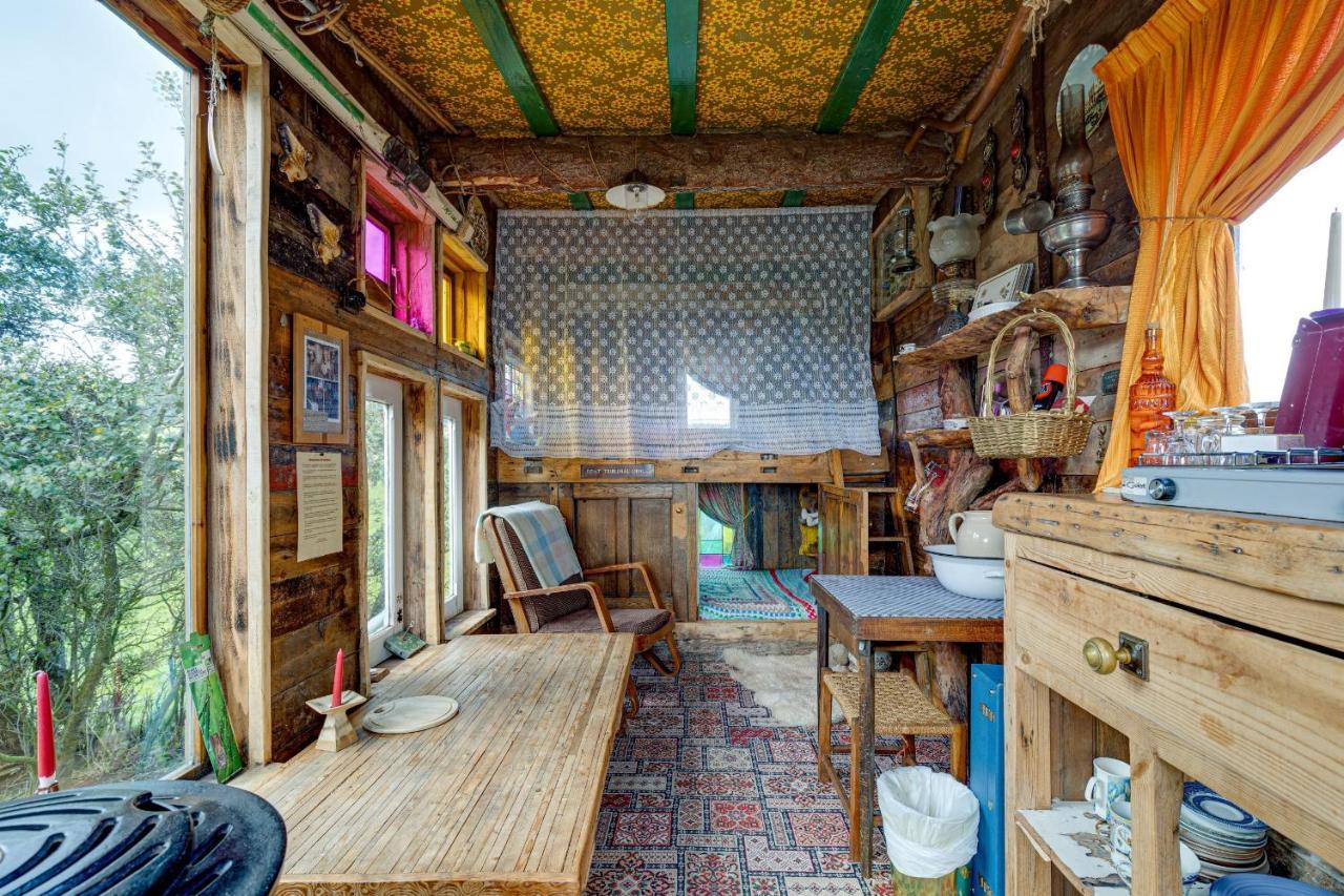 2X Double Bed - Glamping Wagon Dalby Forest Scarborough Zewnętrze zdjęcie