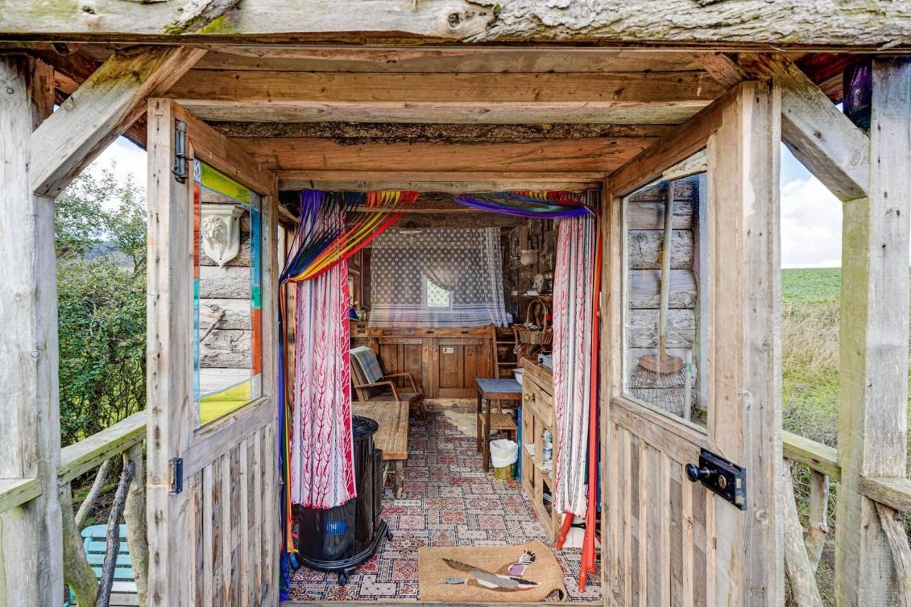 2X Double Bed - Glamping Wagon Dalby Forest Scarborough Zewnętrze zdjęcie